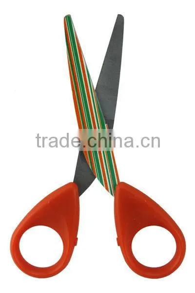 5.25'' Metal office scissor with plastic handle