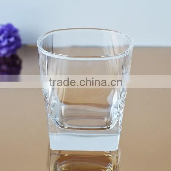 Square whisky glass cup