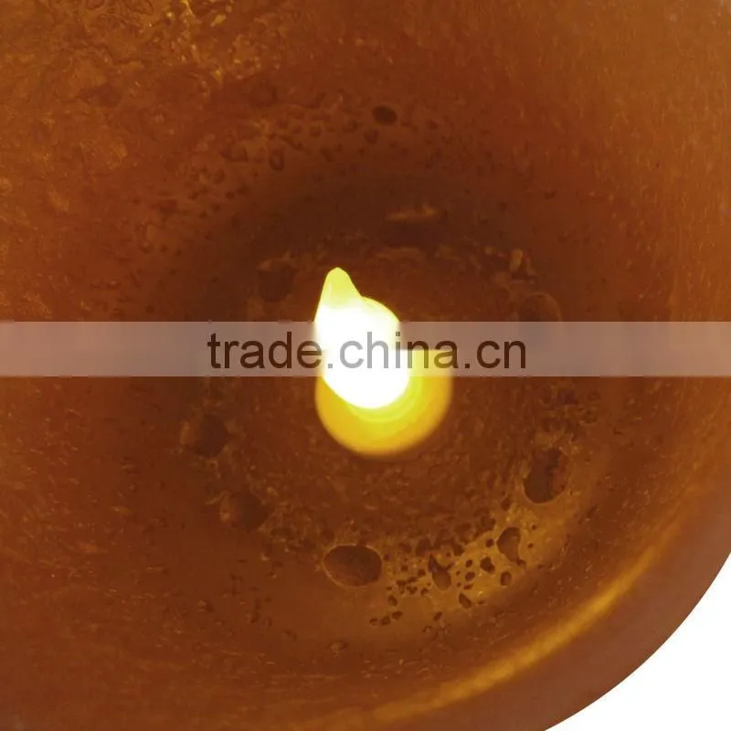 Decorative scented candle battery led candle wholesale with timer