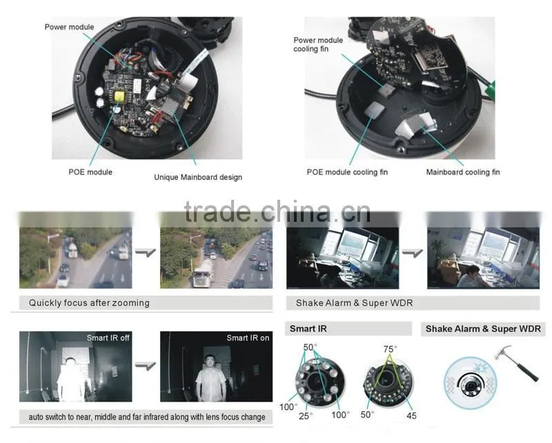 LS VISION CMOS camera onvif 2.4 cctv IP 2mp security camera