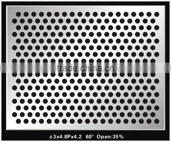 Stainless Steel Punching stainless steel perforated sheet food grade