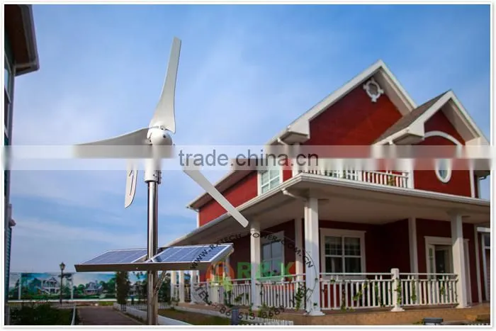 High Efficiency Small Wind Turbine Generator With CE Approval And 3 Years Warranty