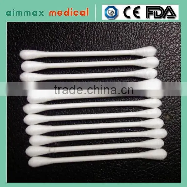 double cotton swab prompt medical treatment for health cosmetic stick