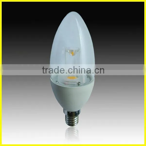 Alibaba New product COB Led Candle Bulb,5w led candle light e26/e12 base