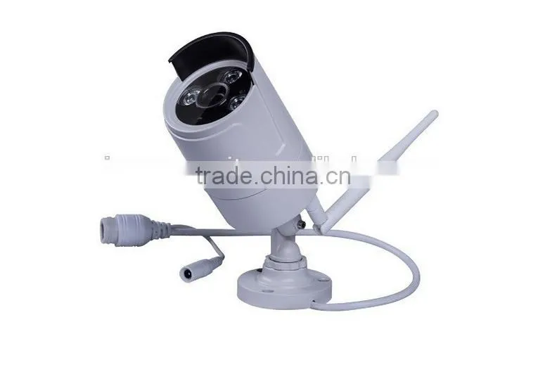 wifi ip camera with nvr kit with 4 pieces ip camera wireless nvr kit