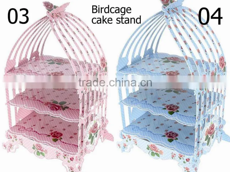 Milk Glass Cake Stand Plate Pastel Colours