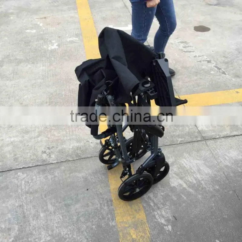 2016 Travel Model Folding Manual Aluminum Wheelchair/Sillas de Ruedas Desmontable