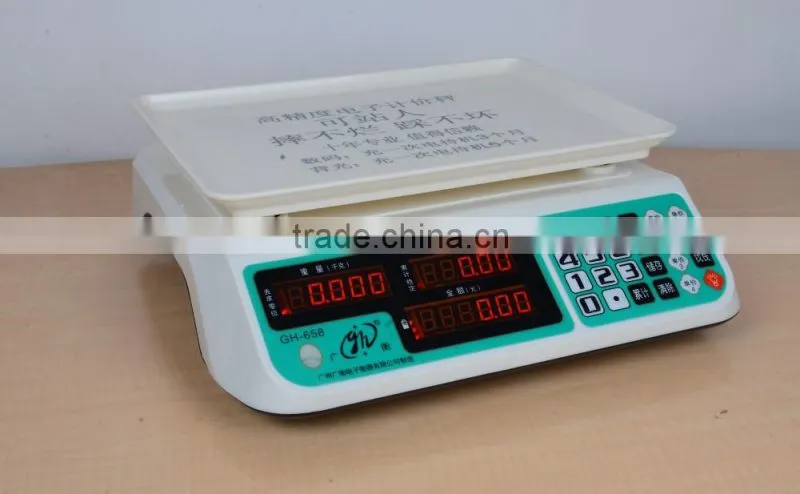 best sale commerical digital dual use electronic weighing scale
