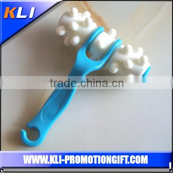 Promotional handheld neck plastic waist massager