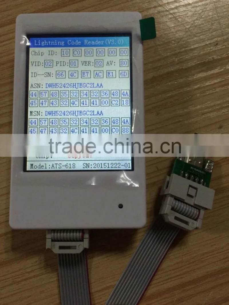 Newest cable tester identifier for iPhone 6s 6 Plus SE cable ID code reader for iPhone 5 5S iPad air mini 1 2 Match Newest IOS 9