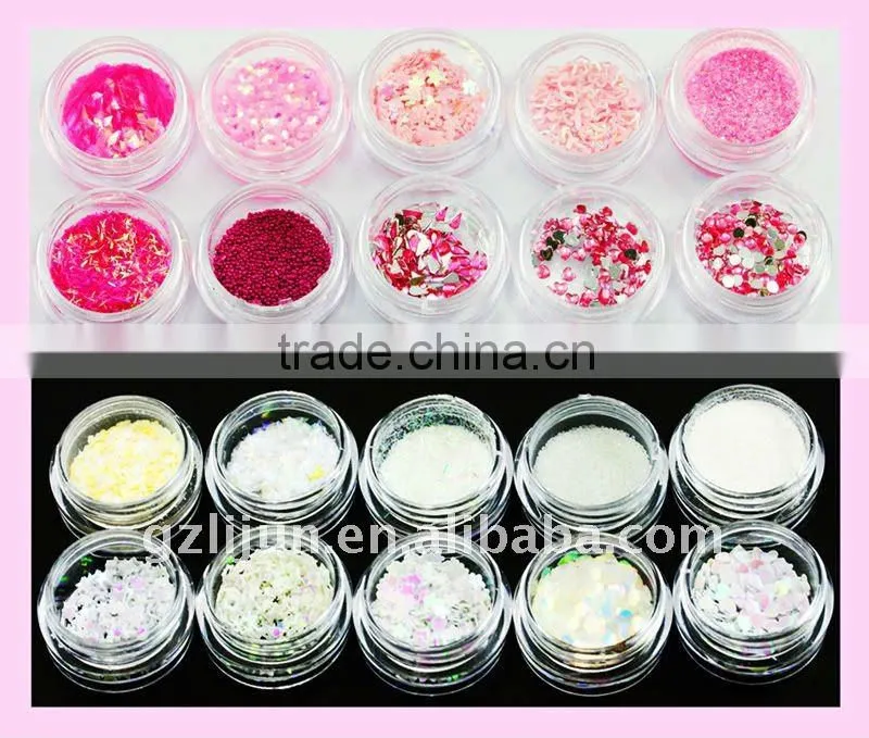 glitter powder , nail art fine powder