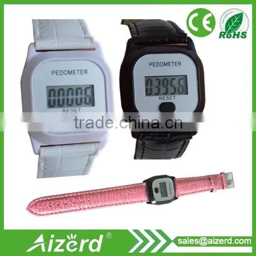2014 new product fitness silicone wristband pedometer