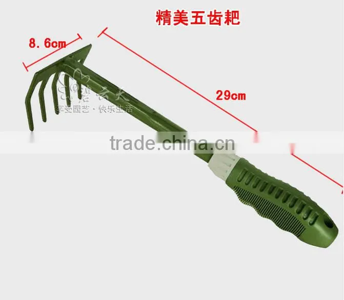 6pcs multi function garden tool