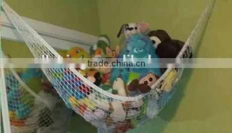 Wholesale Crochet Toy/ Teddy Hammock childrens toy tidy storage net hanging nets for toys