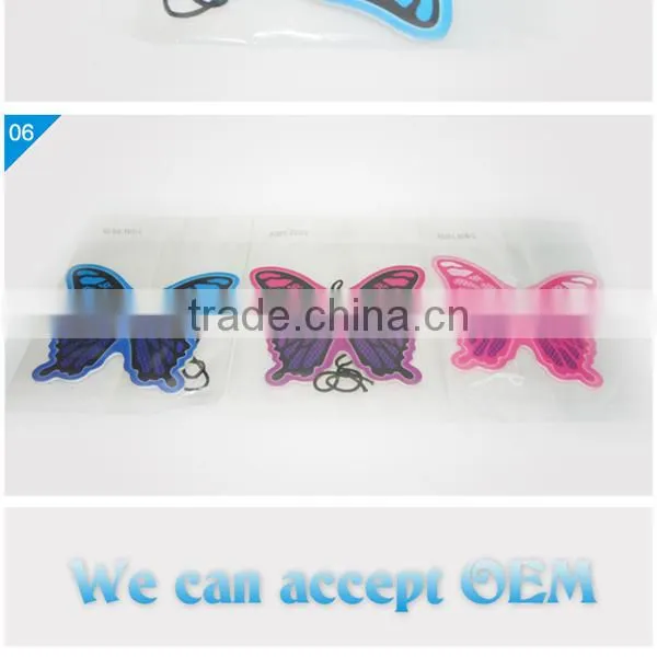 2016 the butterfly hanging car air freshener/home air freshener