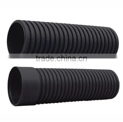 UPVC double wall corrugated pipe