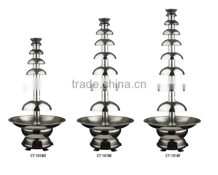 Hotel supplies design Detachable Maquina de 9 Tiers Chocolate fountain price