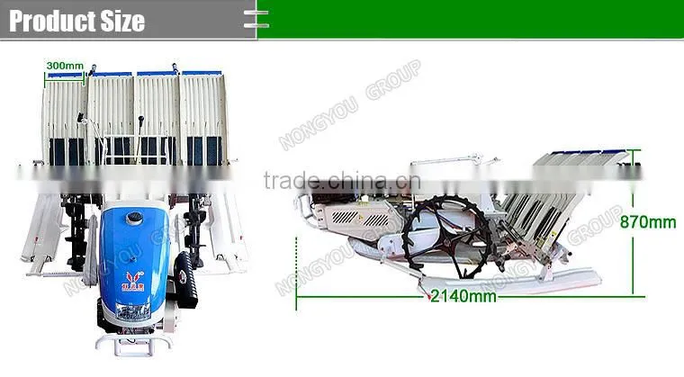 Manual Paddy Transplanter Manufacturer Chinese Factory Hand Paddy Planters Agricultural Machinery 2ZS-4A