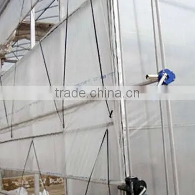 Manual drive ventilation equipment for poultry