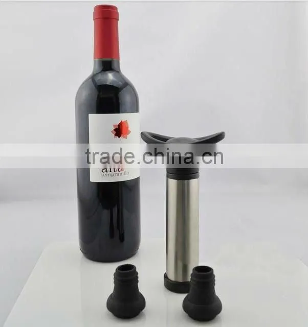 Wine Bottle Vacuum Saver Sealer Preserver Pump Stopper