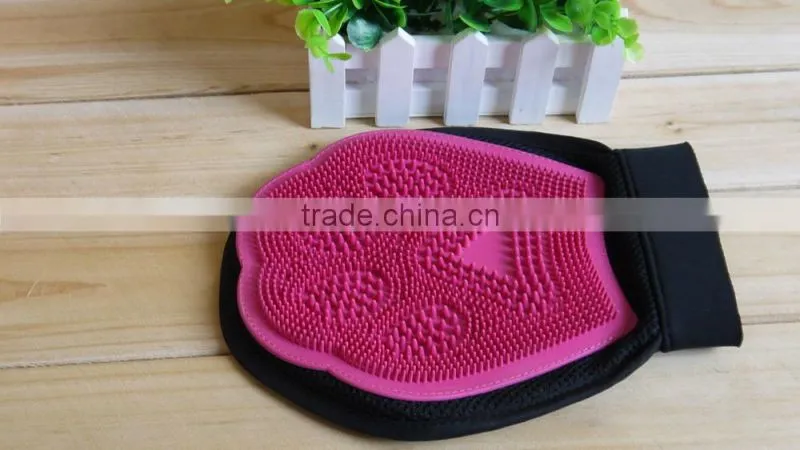 pet washing gloves