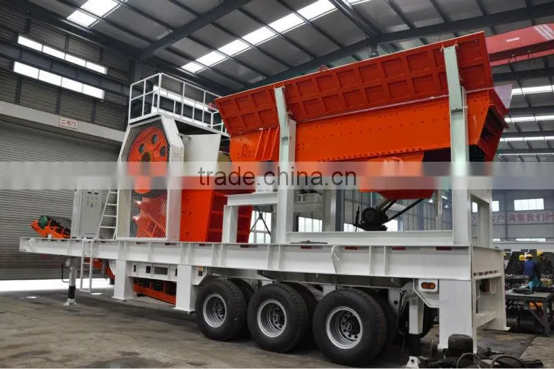 Movable Crushing Machine, Impact Crusher, Cone Crusher