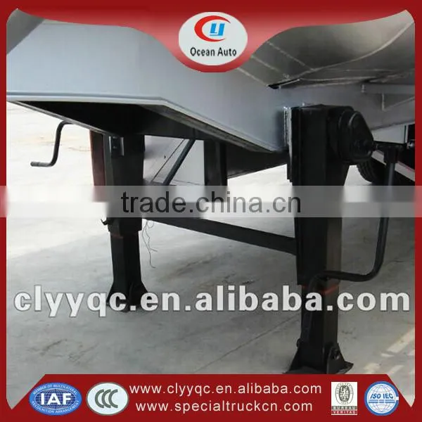 Sale 50,000L 3 axle 50cbm single axle semi trailer
