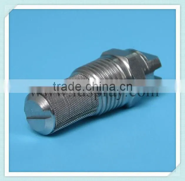 Stainless steel ss flat fan filter water spray nozzle