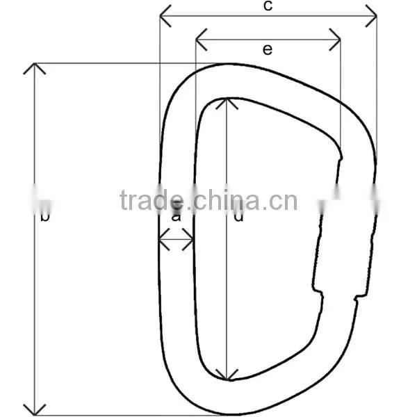 Dongguan chuanghe lanyard carabiner key ring