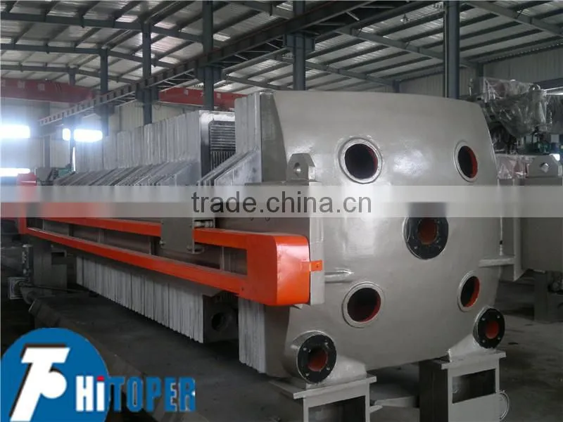 clay sludge filters, round plate filter press