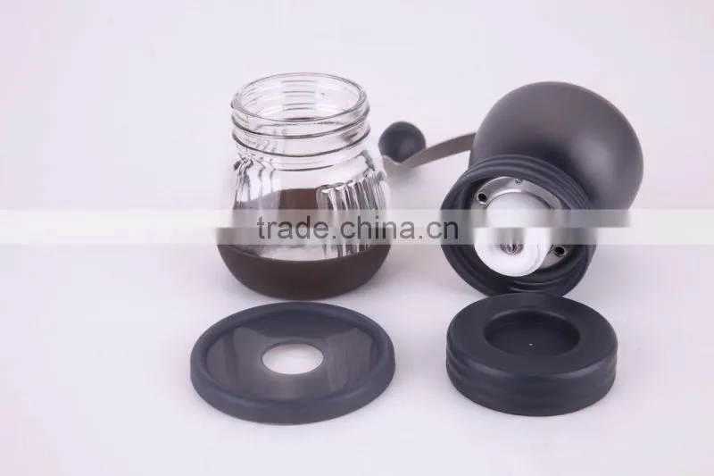 New Arrival Manual Coffee Grinder With Top Lid