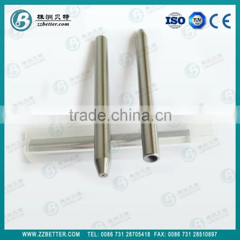 Precision solid carbide waterjet nozzle