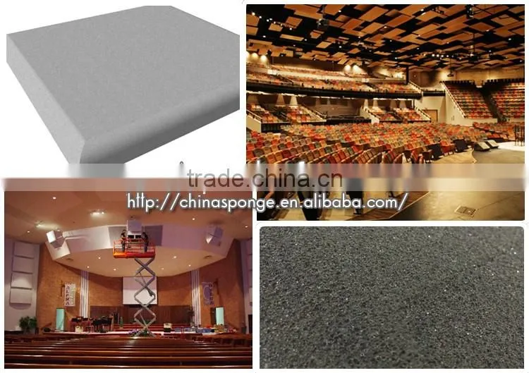Make White High Density Decoration Acoustic Foam