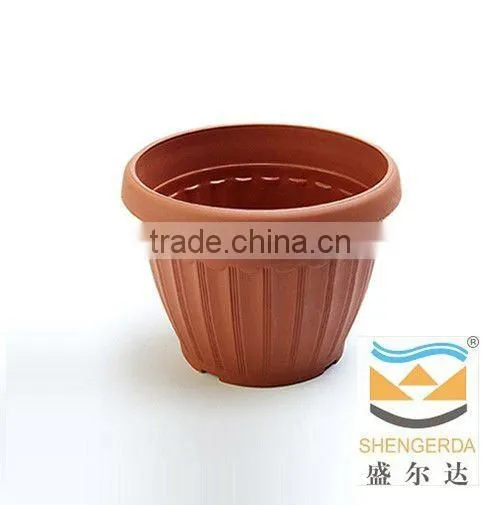 terracotta round plastic pots for nursery plants