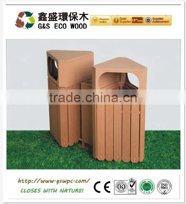 100% recycle WPC flooing/ ues for wpc trash can