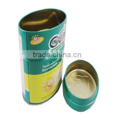 oval tin coffee boxes