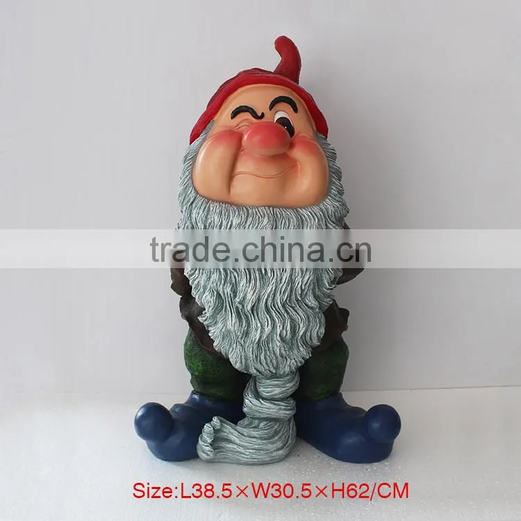Snow White and Seven Dwarfs Resin Scultpure