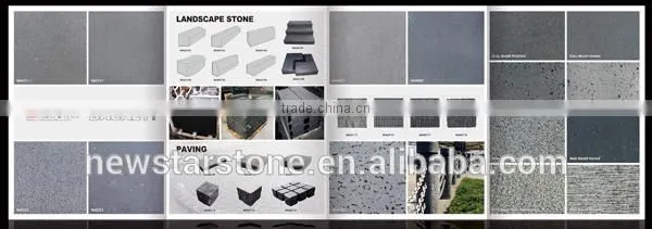 Paving Stone Type natural basalt stone