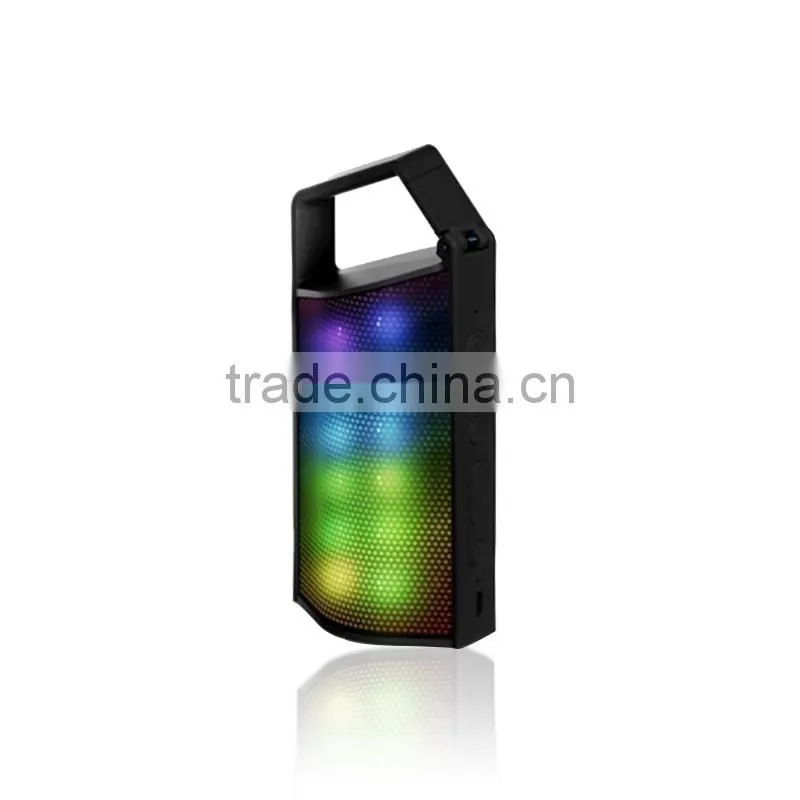 2016 newest bluetooth speaker, portable bluetooth speaker with neon light