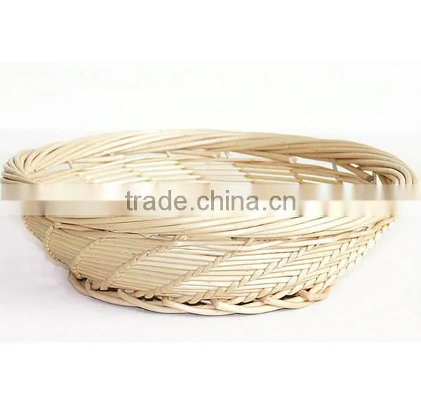 2016 Linyi Wicker round fruit Baskets