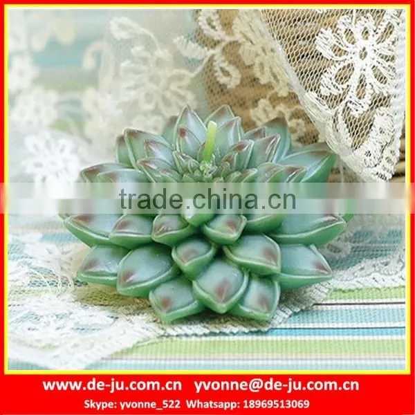 Green Plant Extraordinary Succulent Floating Birthday Candles