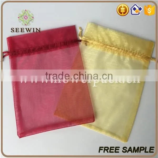 cheap sheer organza gauze gift bags