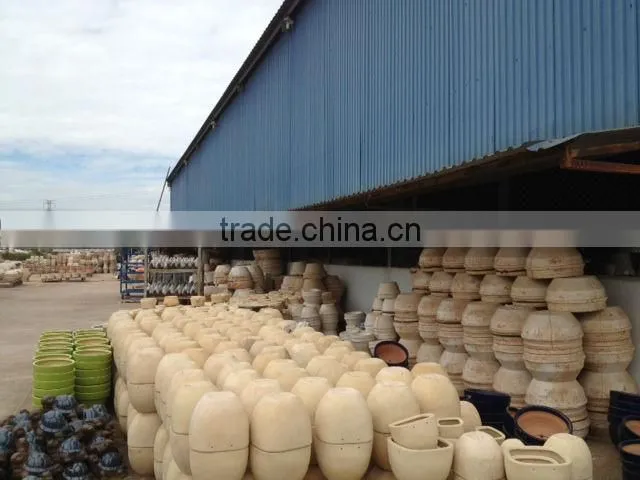 Vietnam poly flower pot for home and garden