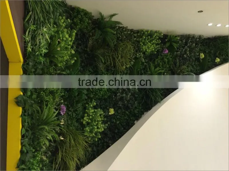 Artificial green wall plant wall