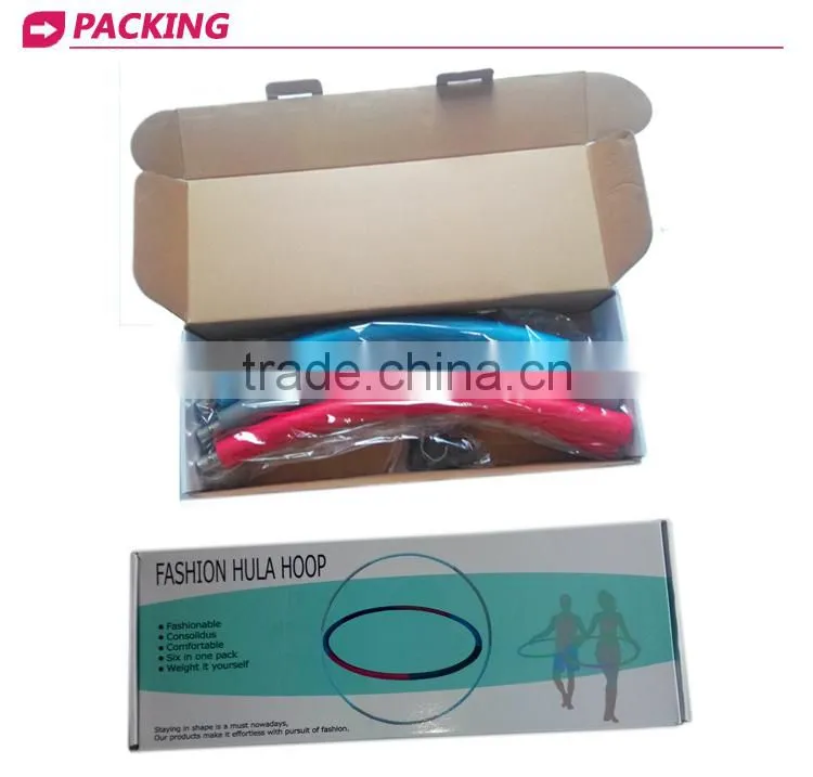 Sports Equipment Body Building Products Latest Design Adjustable Resistance Hulahoops 450222