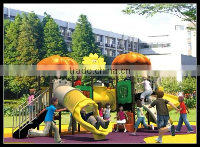 SAFE EN1176 STANDARD TROPICAL RAIN FORET SERIES CHILDREN PLASTIC SLIDE ,OUTDOOR SLIDE (HA-01701)
