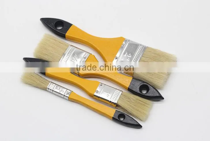 Wall printing tools Hot Selling Bristle Paint Brush wooden handle