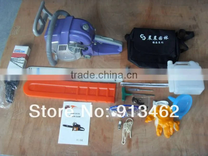 Professional manufacturer CC-6020 52CC chain saw with CE-high quality stable engine