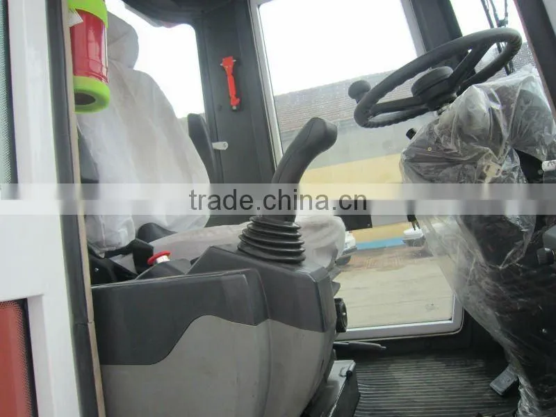 huizhong backhoe wheel loader zl15 with CE