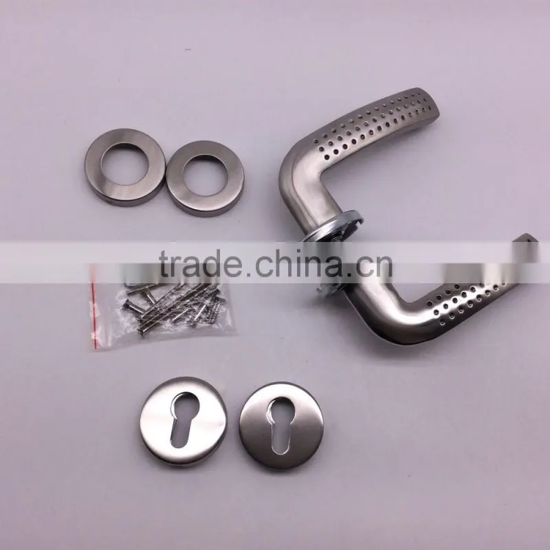 2017 pop European solid hollow stainless steel 304 tube hotel passage keyless door lock